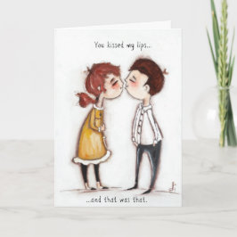 Das war das - Valentine Feiertagskarte