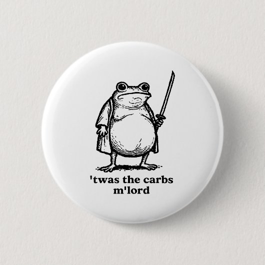 Das war der Tismus Mlord mittelalterlicher Ritter Button (Vorderseite)