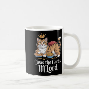 Das war die Carbs, Mlord Funny Cat Liebhaber Meme Kaffeetasse