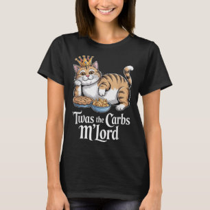 Das war die Carbs Mlord Funny Katze mit Krone für  T-Shirt