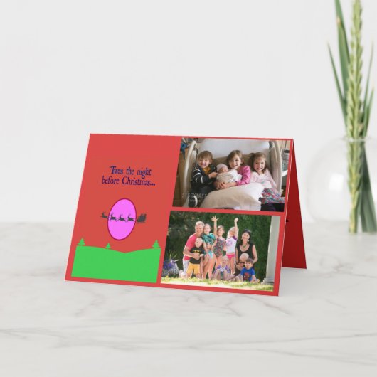 Das war die Nacht vor Weihnachten 2 Fotos (Vorderseite)