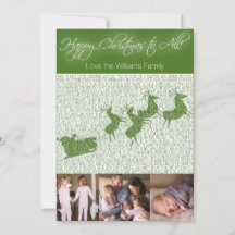 "Das war die Nacht vor Weihnachten" Fotokarte