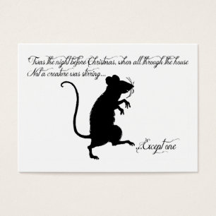 'Das war die Nacht vor Weihnachten-Geschenkmarke