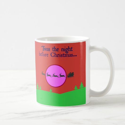 Das war die Nacht vor Weihnachten Kaffeetasse (Rechts)