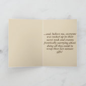 "Das war die Nacht vor Weihnachten" Karte mit Umsc (Innenseite)