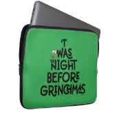 Das war die Nacht vor Weihnachten Laptopschutzhülle (Vorne Rechts)