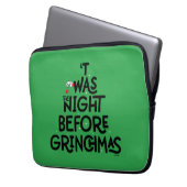 Das war die Nacht vor Weihnachten Laptopschutzhülle (Vorderseite Links)