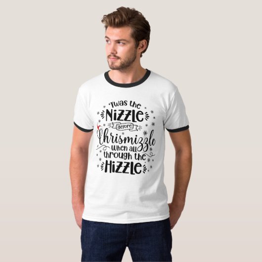 Das war die Nizzle vor Christus, Weihnachten T-Shirt (Vorne ganz)