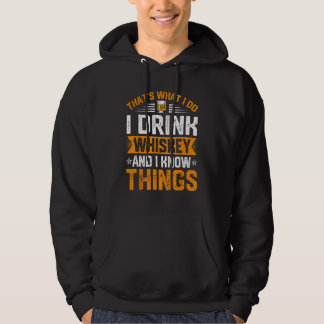 Das war ich, ich trinke Whiskey und ich kenne Ding Hoodie