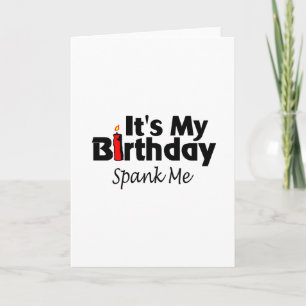 Das war mein Geburtstag Karte