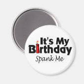 Das war mein Geburtstag Magnet (Vorderseite/Rückseite)