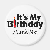 Das war mein Geburtstag Magnet (Vorne)