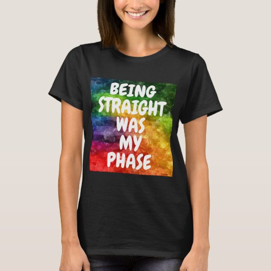 DAS WAR MEINE PHASE. T-Shirt (Vorderseite)