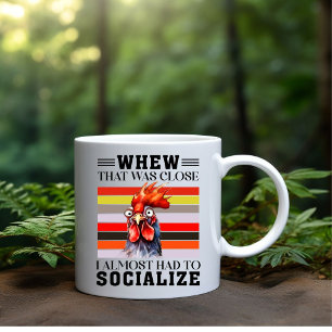 "Das war nah" Kaffee-Tasse Kaffeetasse