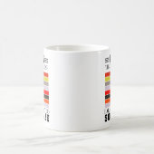 "Das war nah" Kaffee-Tasse Kaffeetasse (Mittel)