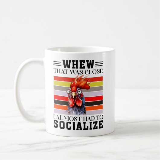 "Das war nah" Kaffee-Tasse Kaffeetasse (Links)