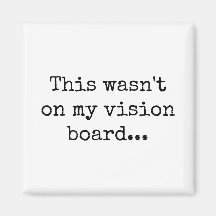 Das war nicht auf meinem Visitenkarte-Magneten