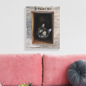 Das war nicht ich! Leinwand Art (Insitu (Wohnzimmer))
