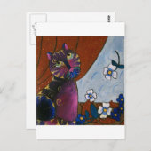 Das war nicht ich postkarte (Vorne/Hinten)