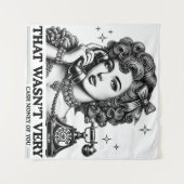 Das war nicht sehr bares Geld von dir, lustige Mem Wandteppich (Vorderseite (Horizontal))