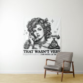 Das war nicht sehr bares Geld von dir, lustige Mem Wandteppich (Beispiel)