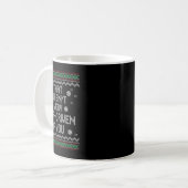Das war nicht sehr datenintensiv über WeihnachtsWe Kaffeetasse (Vorderseite Links)