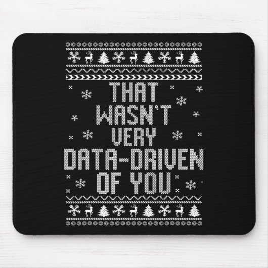 Das war nicht sehr datenintensiv über WeihnachtsWe Mousepad (Vorne)