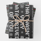 Das war nicht sehr datenintensiv von dir Nerd Weih Geschenkpapier Set (Beispiel)