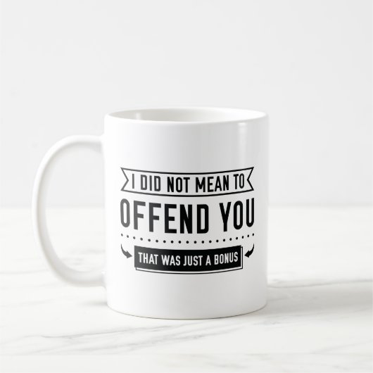 Das war nur ein Bonus Kaffeetasse (Links)
