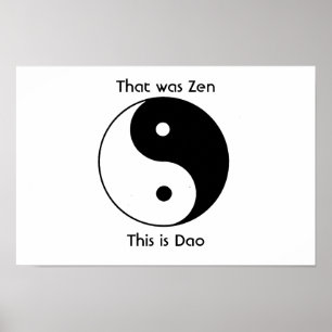 Das war Zen Poster