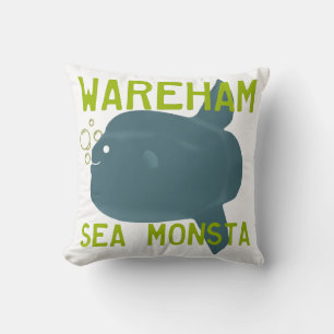 Das Wareham Sea Monster-Kissen 16x16 Kissen