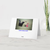 Das warme Licht all dieser Kerzen Karte (Rückseite)