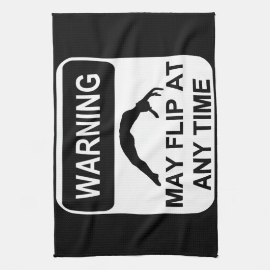 Das Warnen kann umdrehen Handtuch (Vertikal)