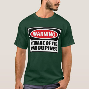 Das Warnen PASSEN vom dunklen T-Shir der T-Shirt