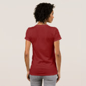 Das Warnen PASSEN vom dunklen T - Shirt der BISON (Schwarz voll)