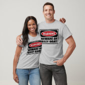 Das Warnen PASSEN vom T - Shirt BILLY-ZIEGE Männer (Unisex)