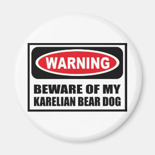 Das Warnen PASSEN VON MEINEM KARELISCHEN Magnet
