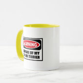 Das Warnen PASSEN VON MEINER Tasse (Vorderseite Links)