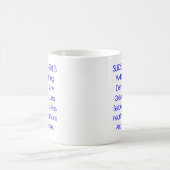 DAS WARNING DES OBERSTEN GESUNDHEITSBEAUFTRAGTERS: KAFFEETASSE (Mittel)