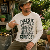 Das war's, du kommst auf den Kompost Tri-Blend Shirt
