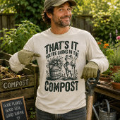 Das war's, du kommst auf den Kompost Tri-Blend Shirt