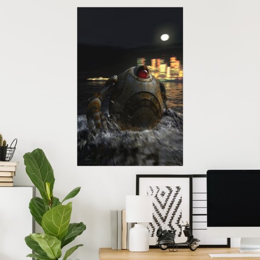 Das Warten ist vorbei... Poster (Heimbüro)