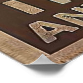 Das, was ich mache, spiele ich Schach Poster (Ecke)