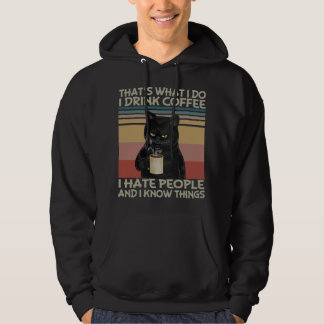 Das Was ich mache, trinke ich Kaffee Ich hasse Men Hoodie