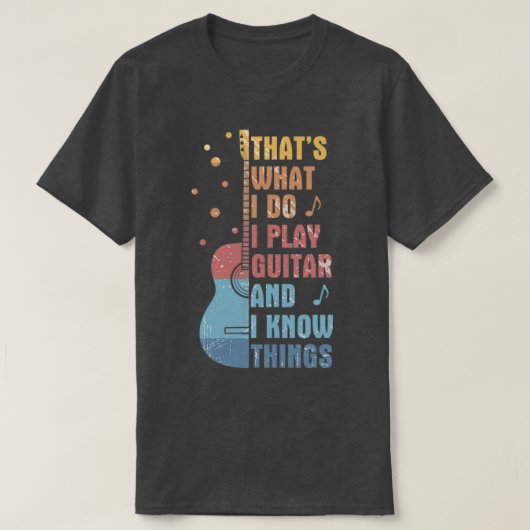 DAS, WAS ICH TUN T-Shirt (Design vorne)