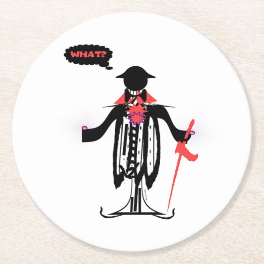 DAS WAS? MAN Paper Untersetzer (Vorderseite)