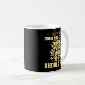 Das, was mich nicht tötet, sollte eine Wiege laufe Kaffeetasse (VorderseiteRechts)