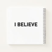 Das, was sie gesehen haben - ich glaube, Alien beg Notizblock (Rückseite)