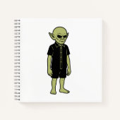 Das, was sie gesehen haben - ich glaube, Alien beg Notizblock (Vorderseite)