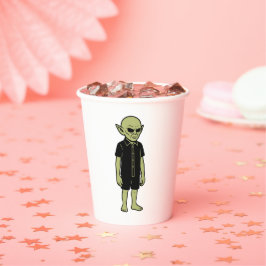 Das, was sie gesehen haben - ich glaube, Alien beg Pappbecher